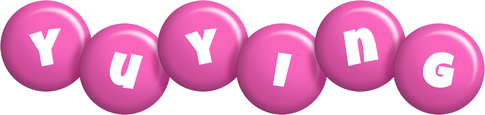 Yuying candy-pink logo