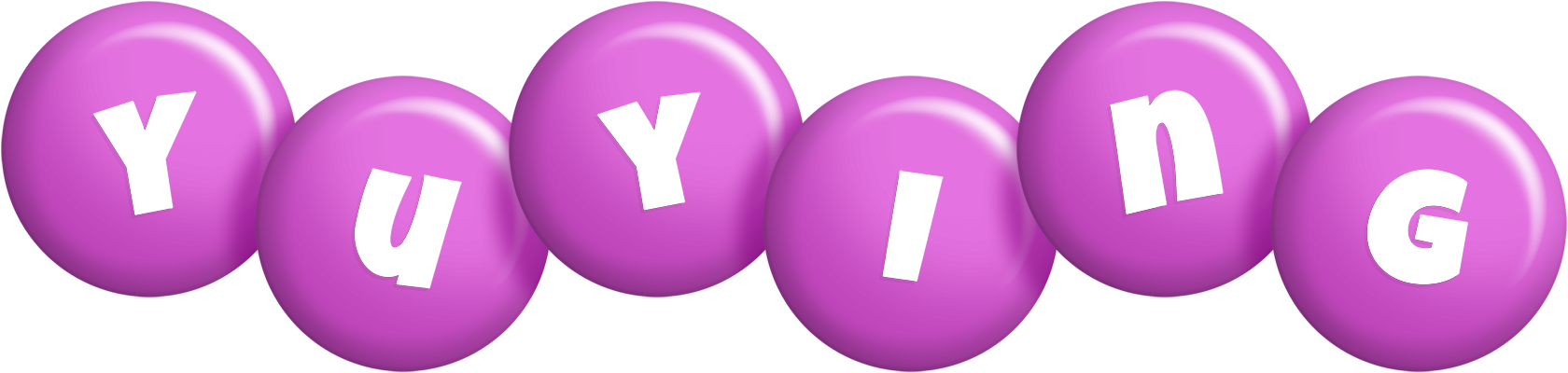 Yuying candy-purple logo