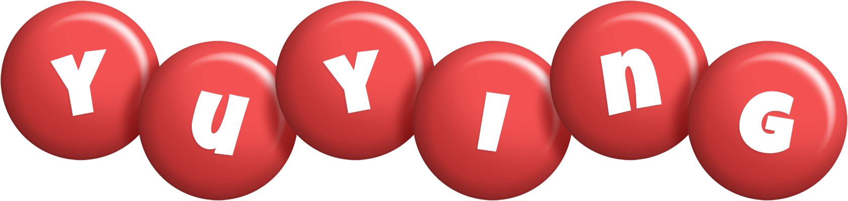 Yuying candy-red logo