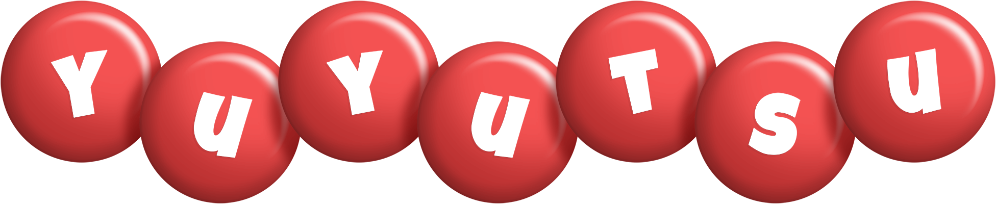 Yuyutsu candy-red logo