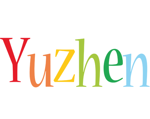 Yuzhen birthday logo