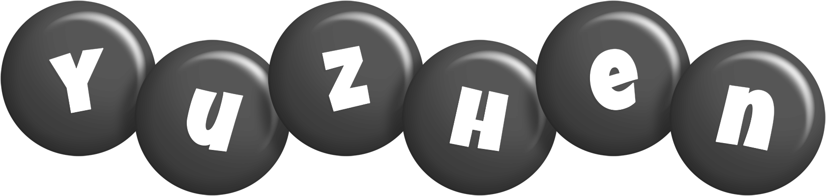Yuzhen candy-black logo