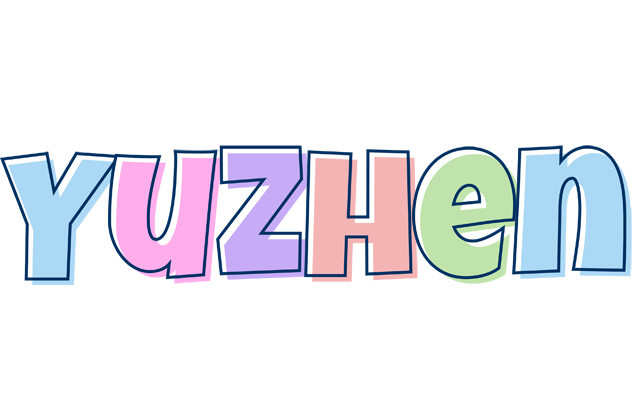Yuzhen pastel logo