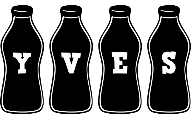 Yves bottle logo