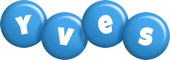 Yves candy-blue logo