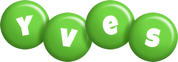 Yves candy-green logo