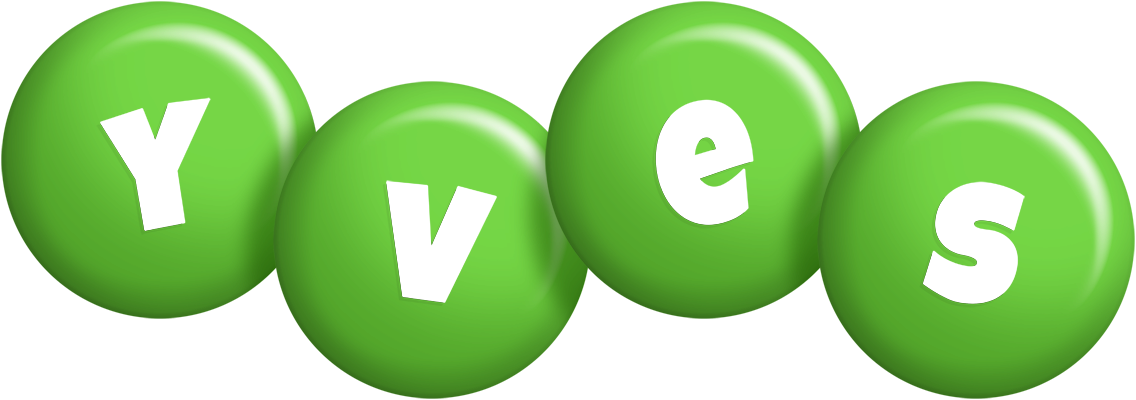 Yves candy-green logo
