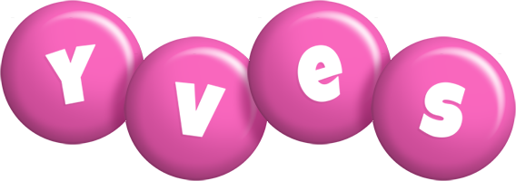 Yves candy-pink logo
