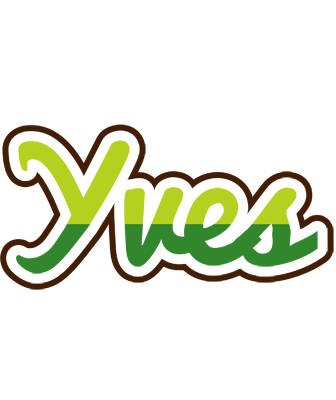 Yves golfing logo