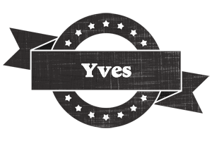 Yves grunge logo