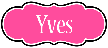 Yves invitation logo