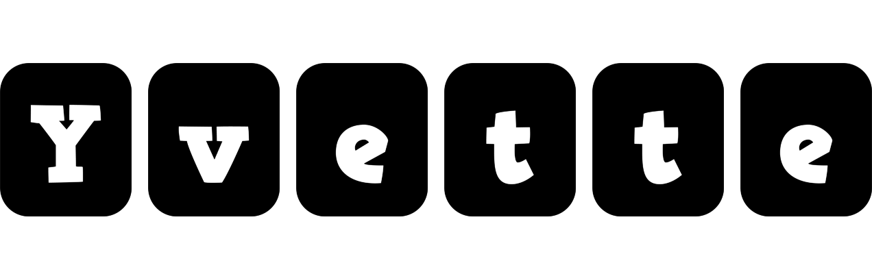 Yvette box logo