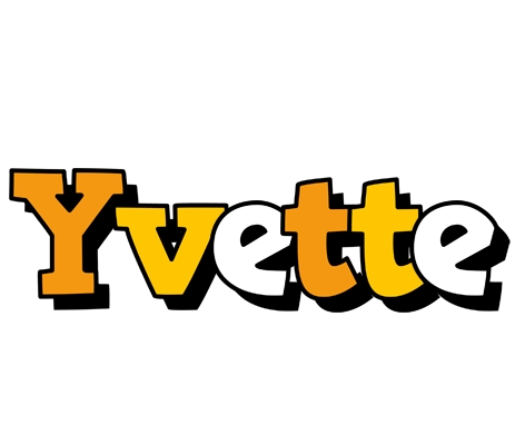 Yvette cartoon logo