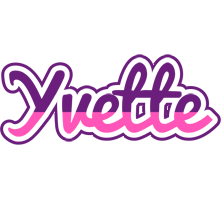 Yvette cheerful logo