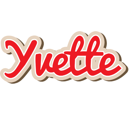 Yvette chocolate logo
