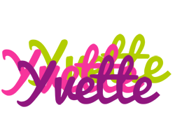 Yvette flowers logo