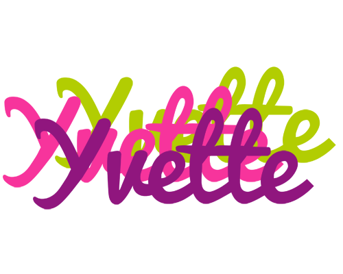 Yvette flowers logo
