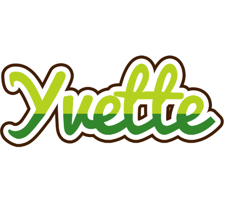 Yvette golfing logo