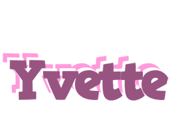 Yvette relaxing logo