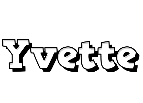 Yvette snowing logo