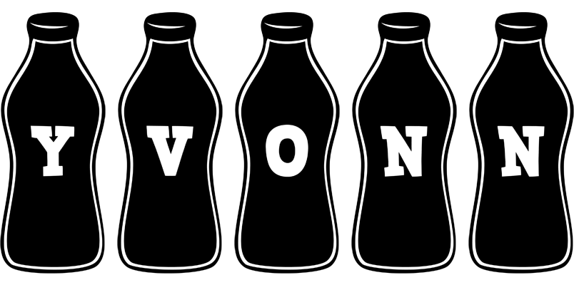 Yvonn bottle logo