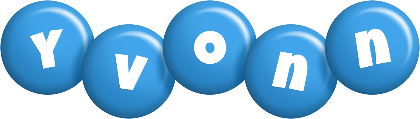 Yvonn candy-blue logo
