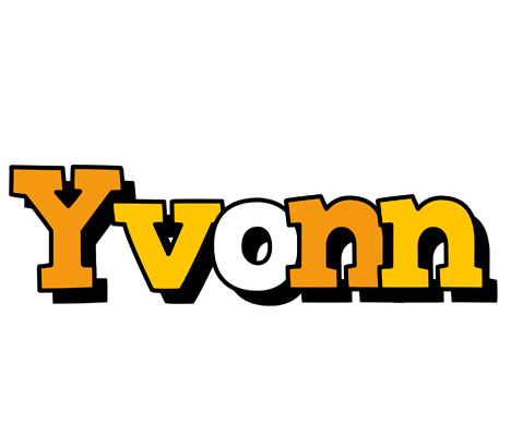 Yvonn cartoon logo