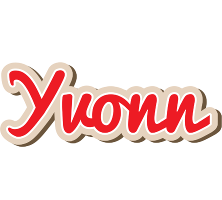 Yvonn chocolate logo