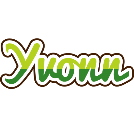 Yvonn golfing logo