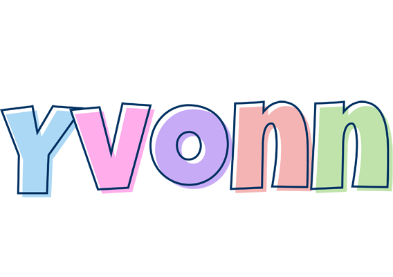 Yvonn pastel logo