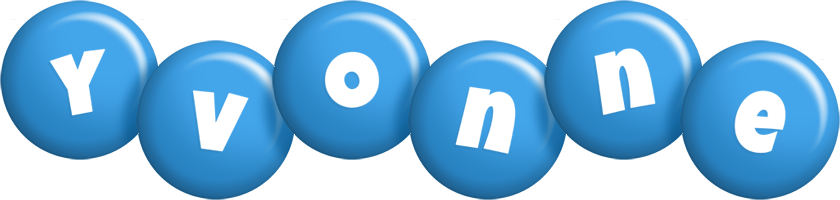 Yvonne candy-blue logo