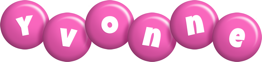 Yvonne candy-pink logo