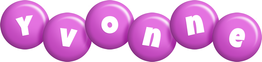 Yvonne candy-purple logo