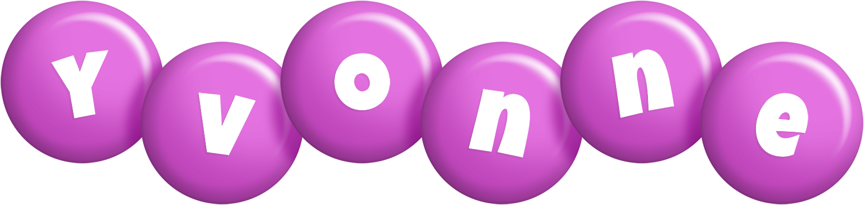 Yvonne candy-purple logo