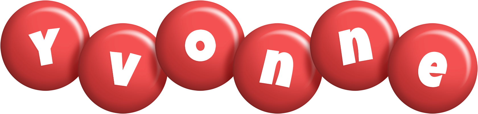 Yvonne candy-red logo