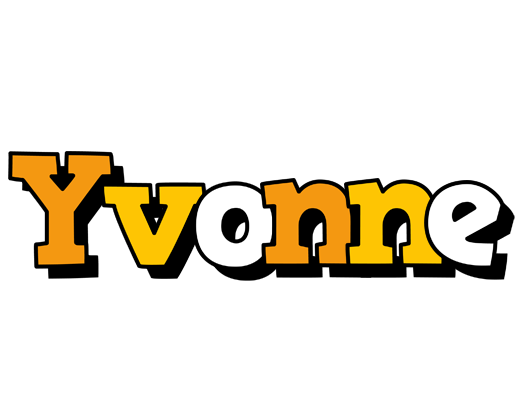 Yvonne cartoon logo