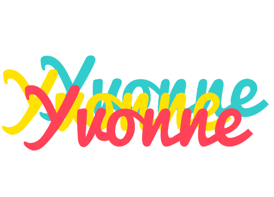 Yvonne disco logo