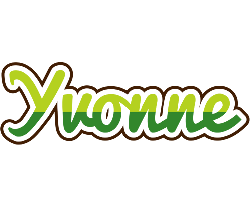 Yvonne golfing logo