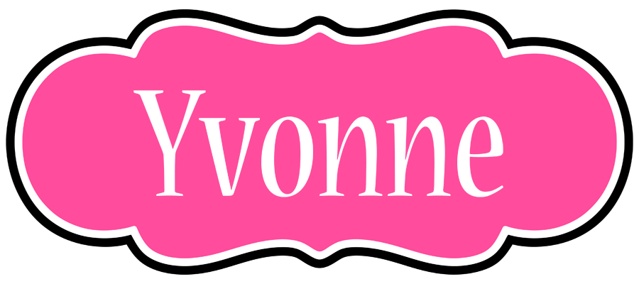 Yvonne invitation logo