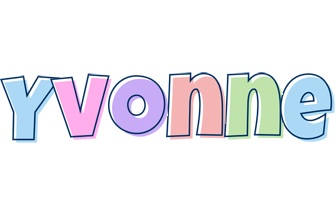 Yvonne pastel logo