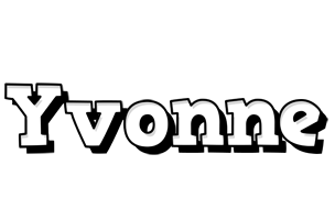 Yvonne snowing logo