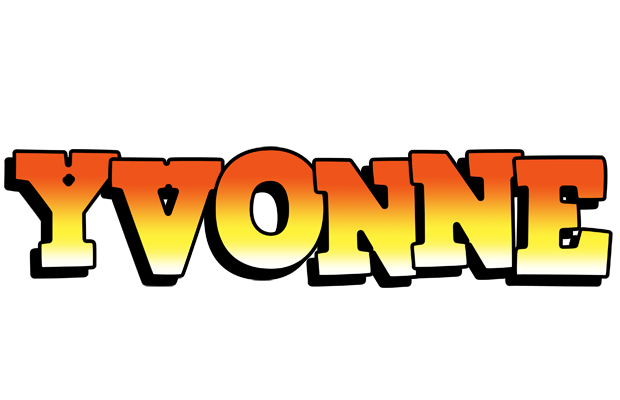 Yvonne sunset logo