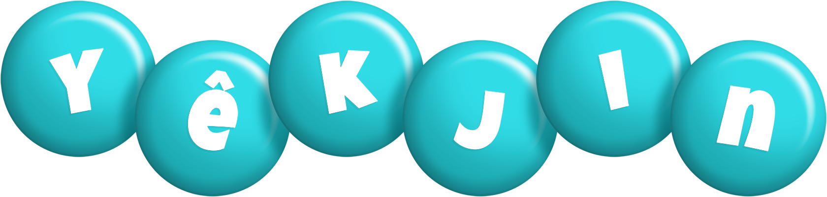 Yêkjin candy-azur logo
