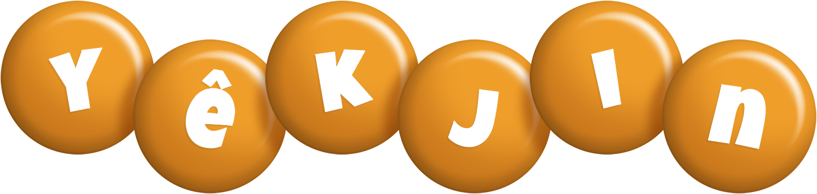 Yêkjin candy-orange logo