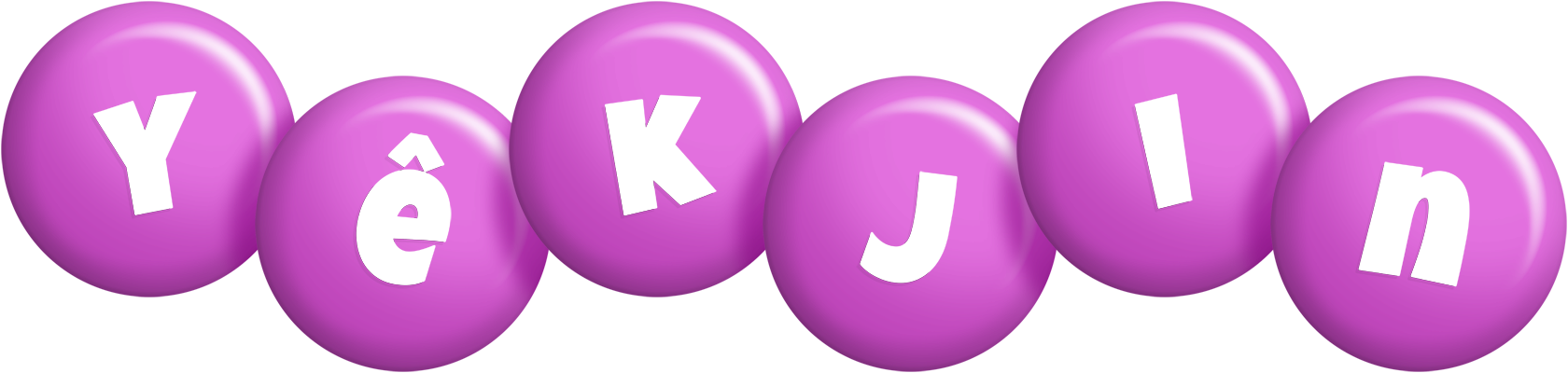 Yêkjin candy-purple logo