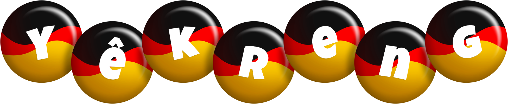Yêkreng german logo