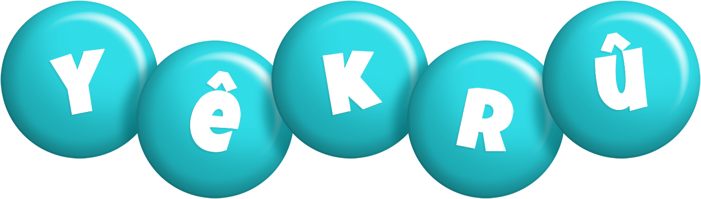 Yêkrû candy-azur logo
