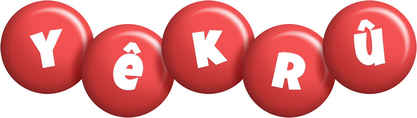 Yêkrû candy-red logo