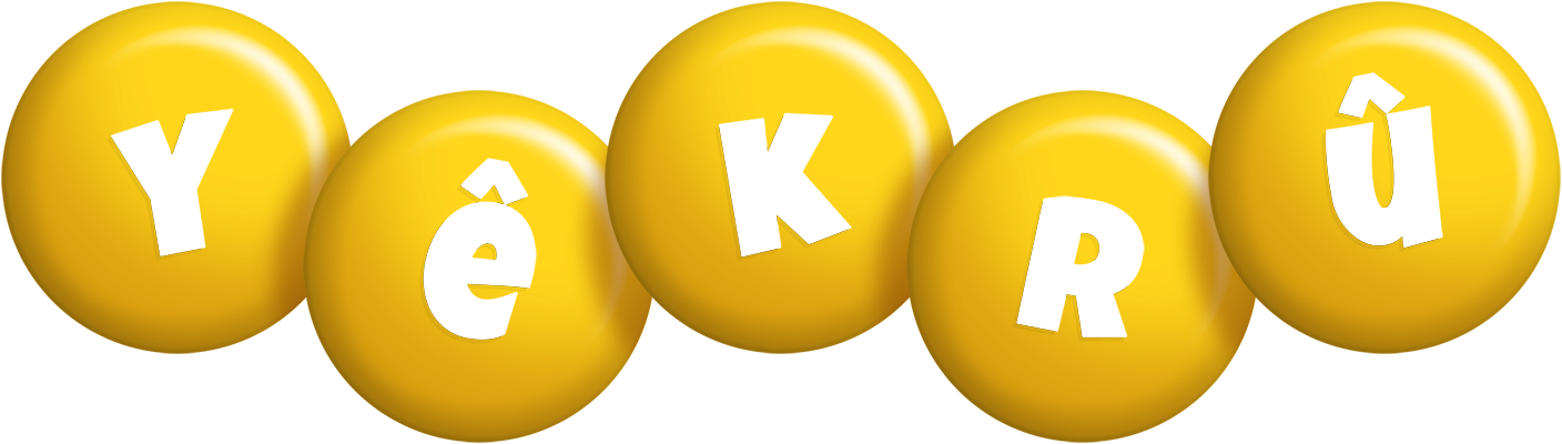 Yêkrû candy-yellow logo