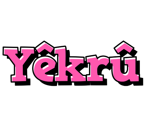 Yêkrû girlish logo